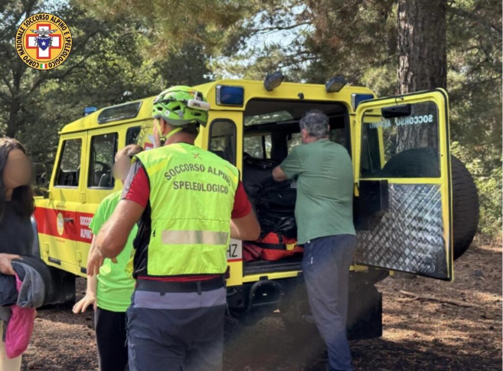 soccorso turisti etna