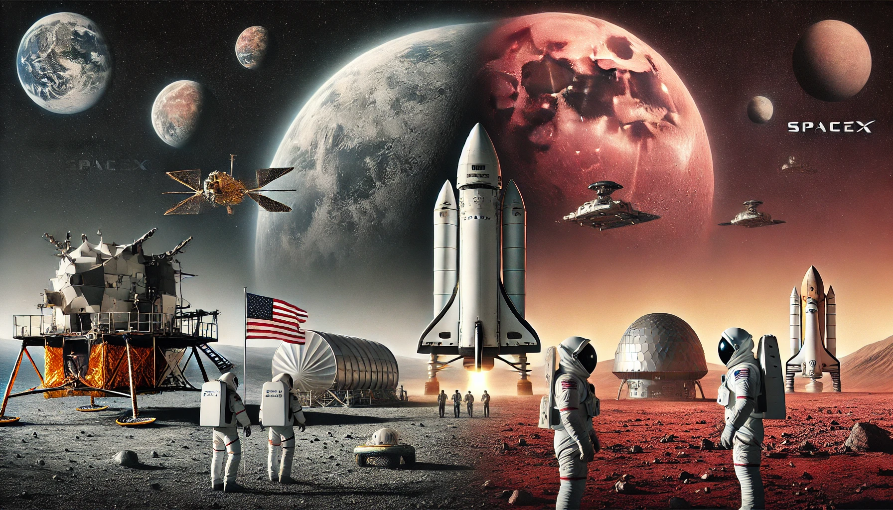 spacex successo starship missioni luna marte