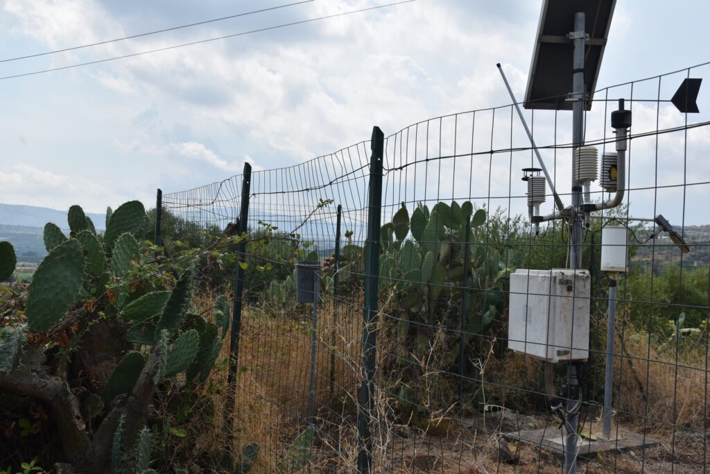 stazioni meteo sias caltagirone e francoforte