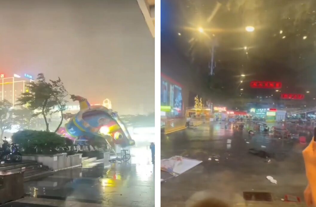 Violenta tempesta in Cina, il vento travolge Nanning | VIDEO