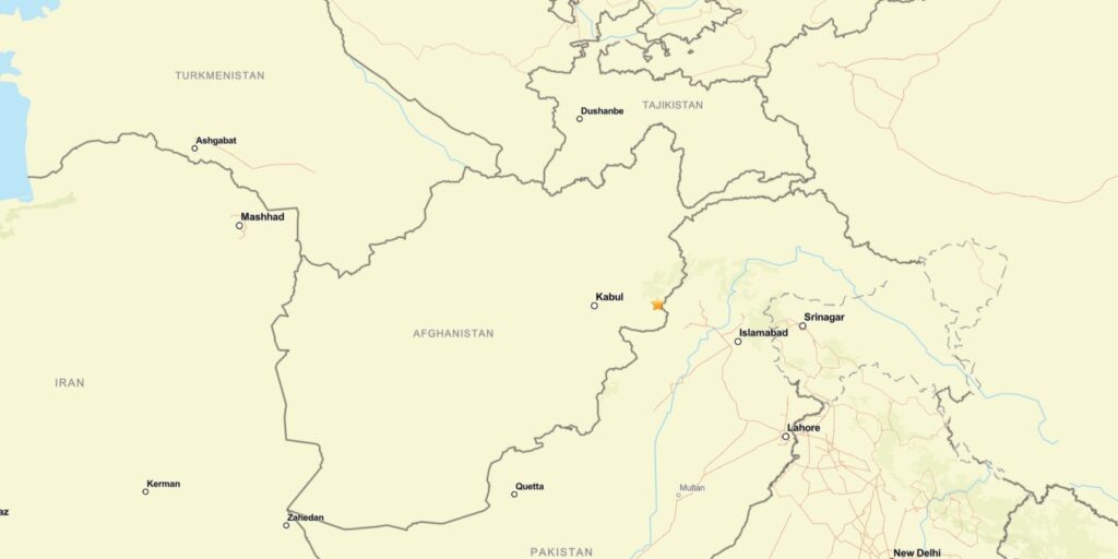 terremoto afghanistan