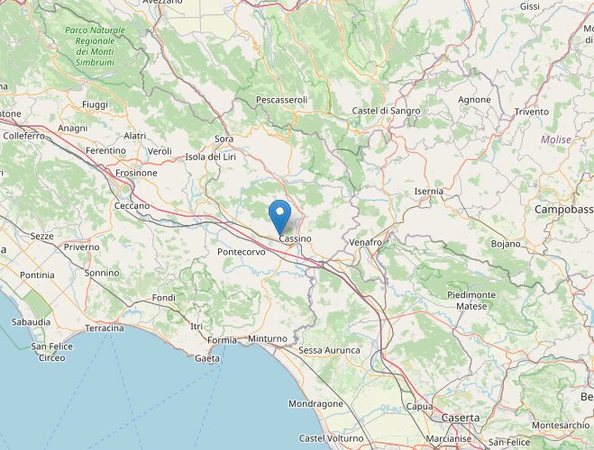 terremoto lazio frosinone Villa Santa Lucia