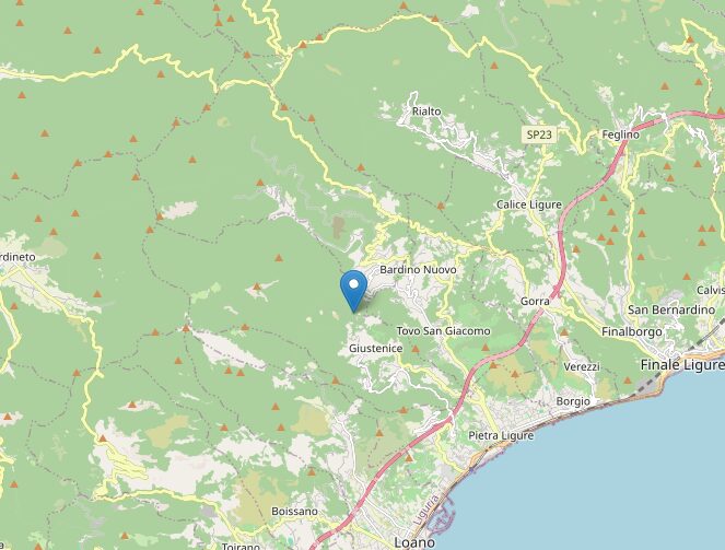 terremoto liguria ponente savona