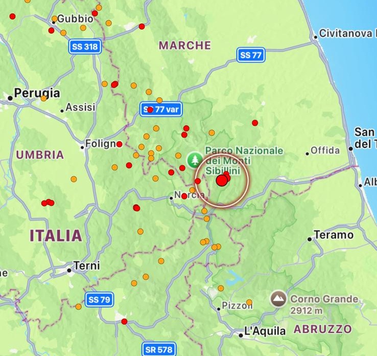 terremoto montegallo marche