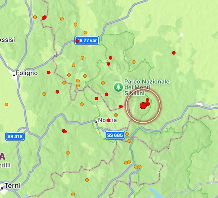 terremoto montegallo marche