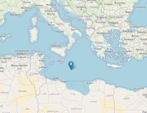 terremoto oggi malta ionio
