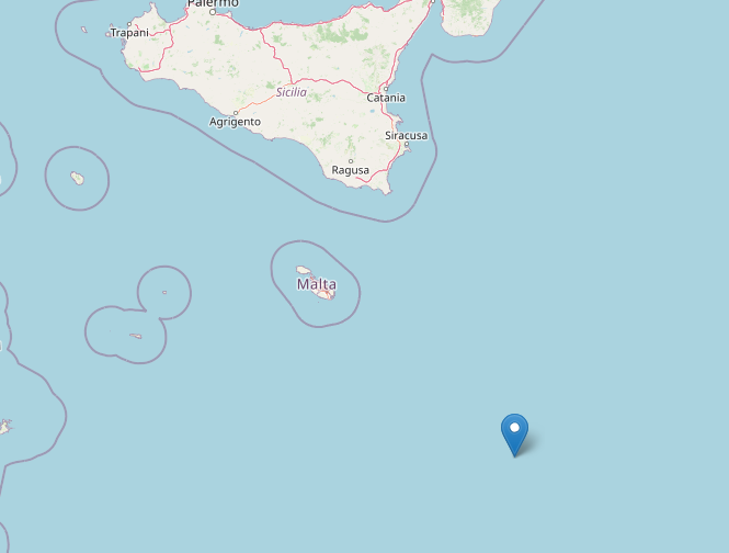 terremoto oggi malta ionio