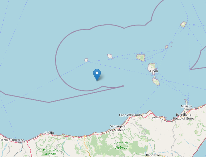 terremoto sicilia eolie