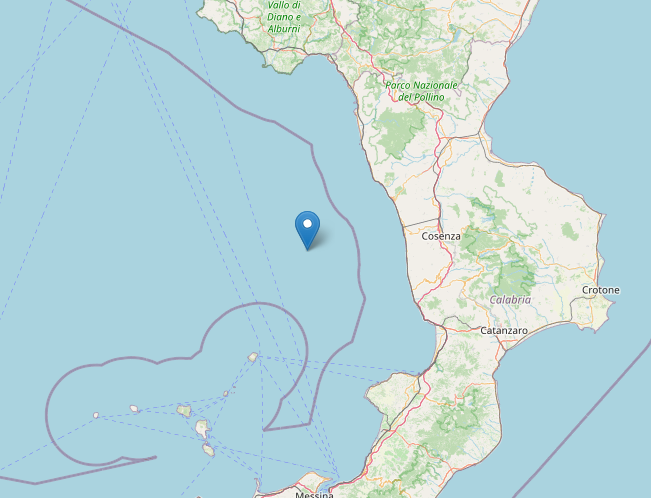 terremoto tirreno calabria