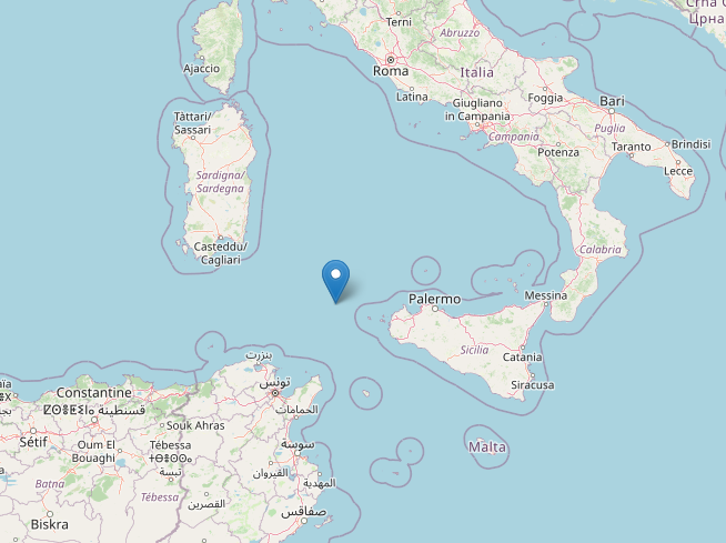 terremoto tirreno sicilia oggi