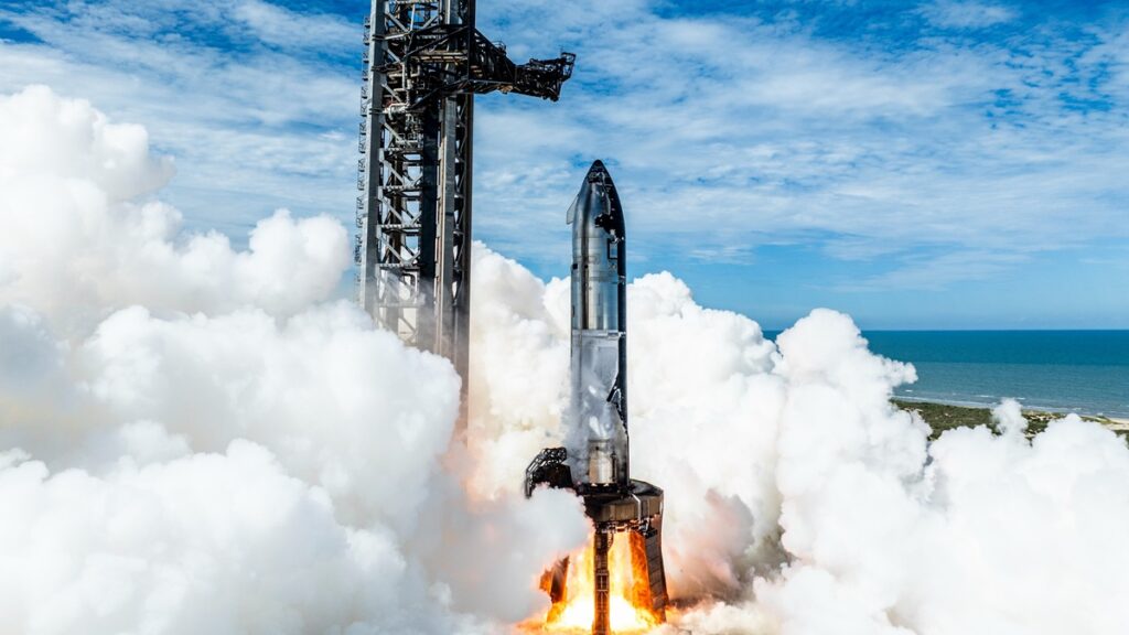 test fuoco statico starship spacex