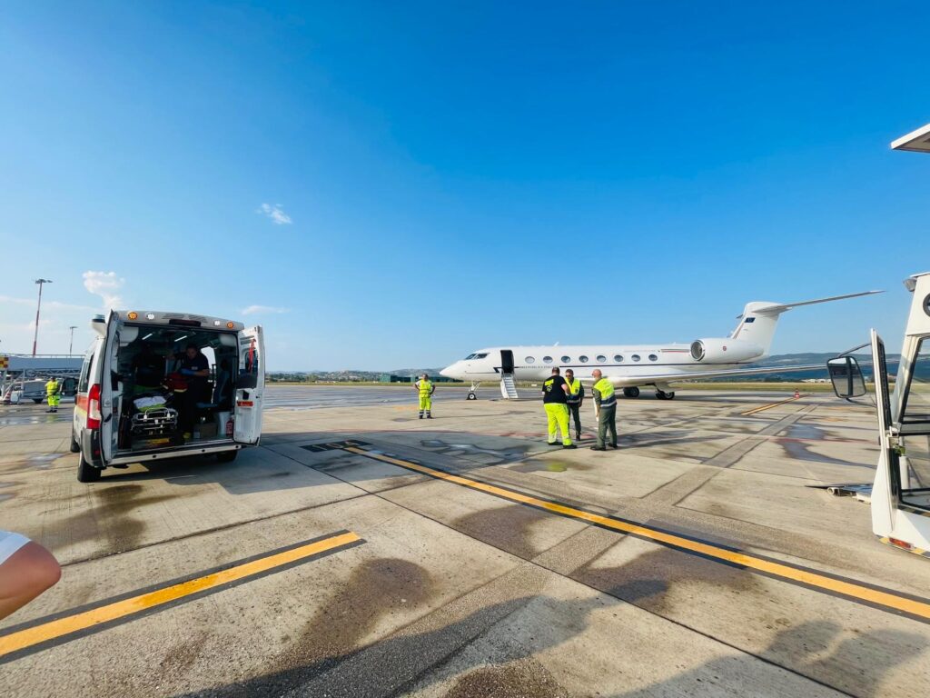 trasporto perugia brindisi aeronautica militare