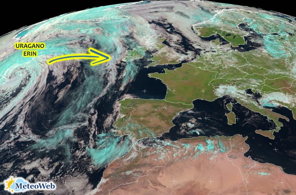 uragano erin europa
