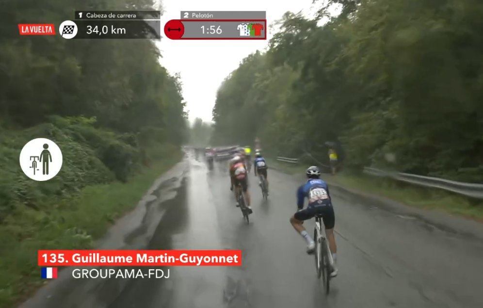 vuelta 2025 maltempo