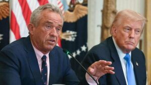 Trump conferenza sull'autismo