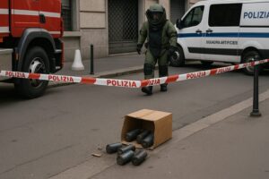 Allarme bomba Milano