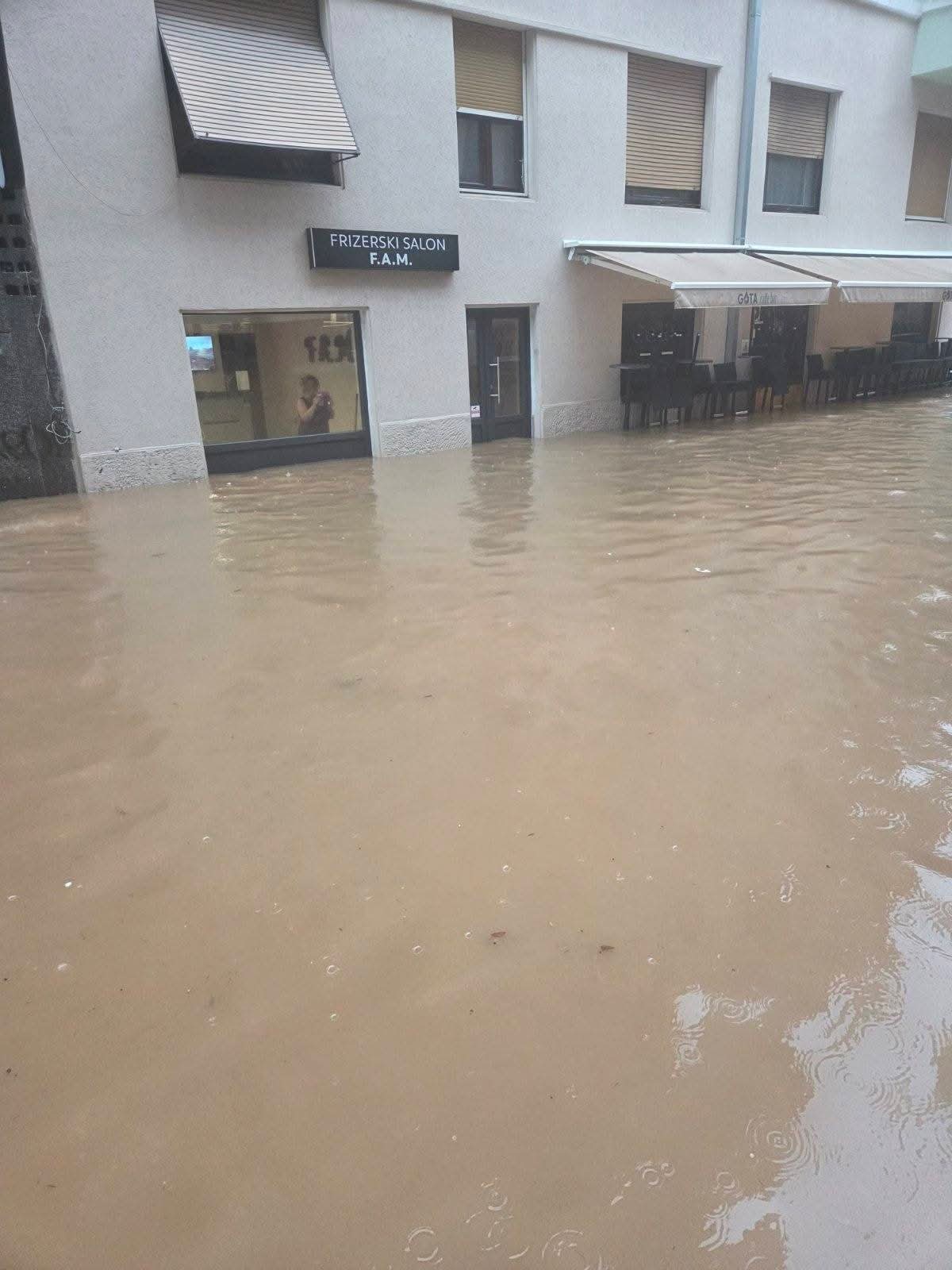 Alluvione Fiume Croazia 