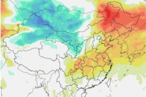 Caldo record Cina Settembre