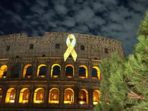 Colosseo Nastro D'Oro tumori pediatrici