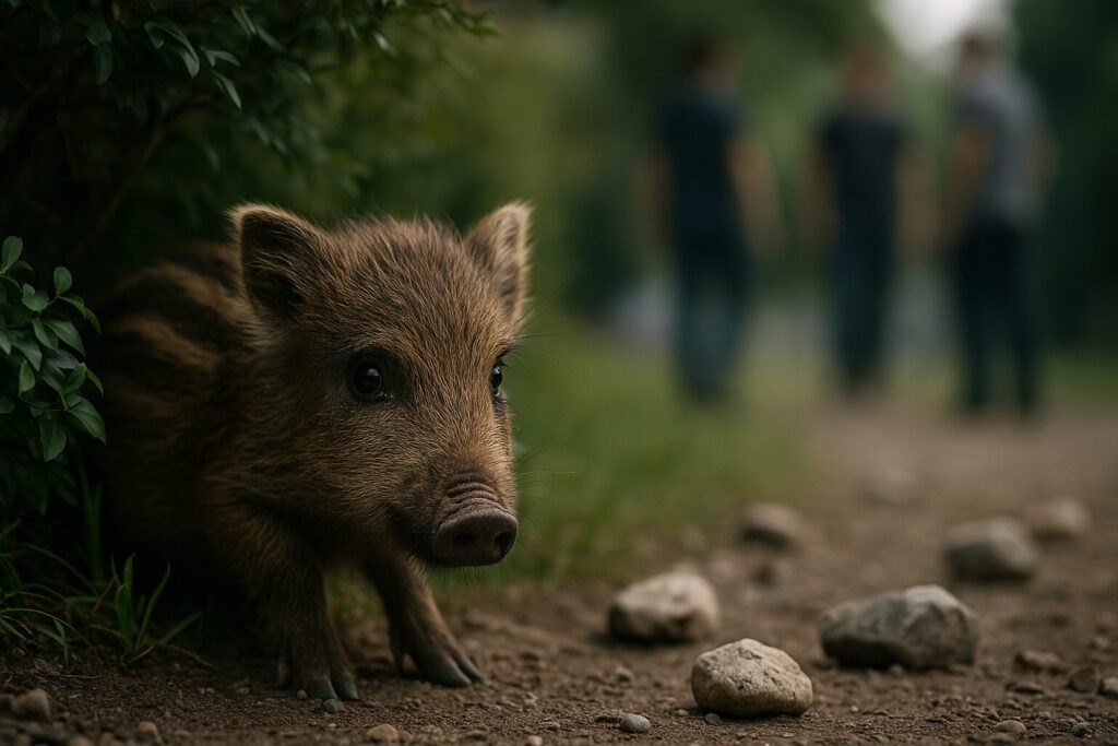 Cucciolo cinghiale