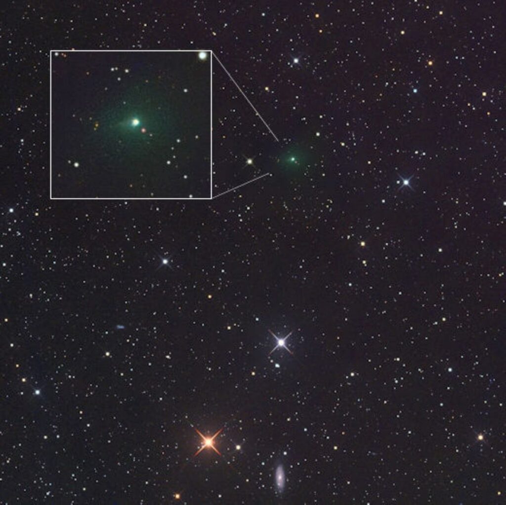 Eclissi luna Kalahari