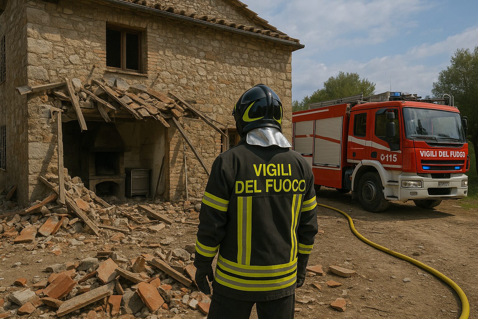 Esplosione a Pancole, ferito un anziano nei locali della Pro Loco di Scansano: le notizie sulle cause
