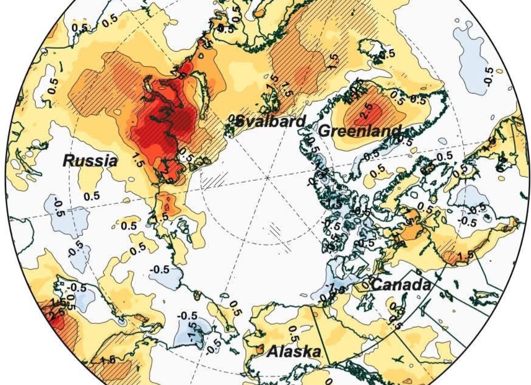 Meteo, Estate artica 2025: forti contrasti termici tra Siberia, Svalbard, Groenlandia e arcipelaghi canadesi