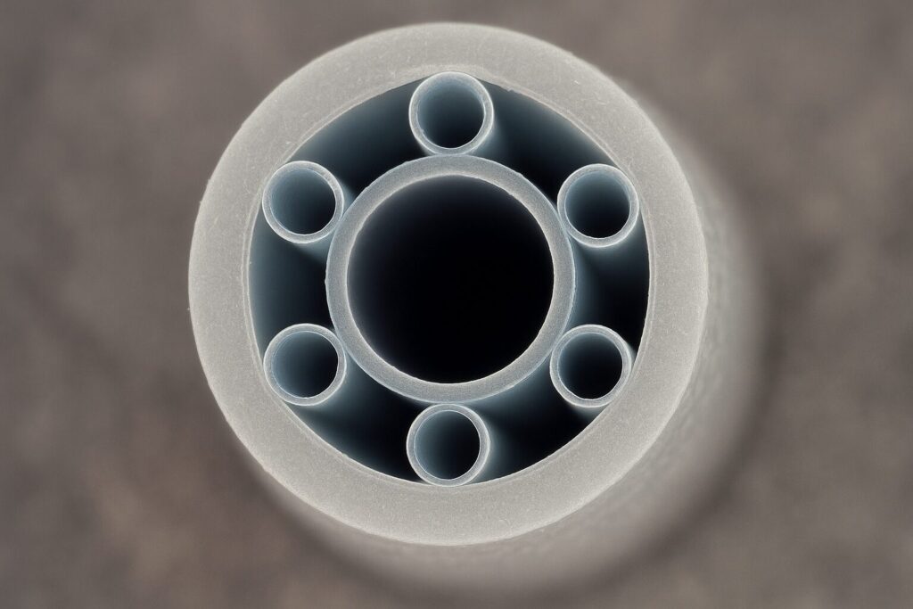 Fibra ottica nucleo aria