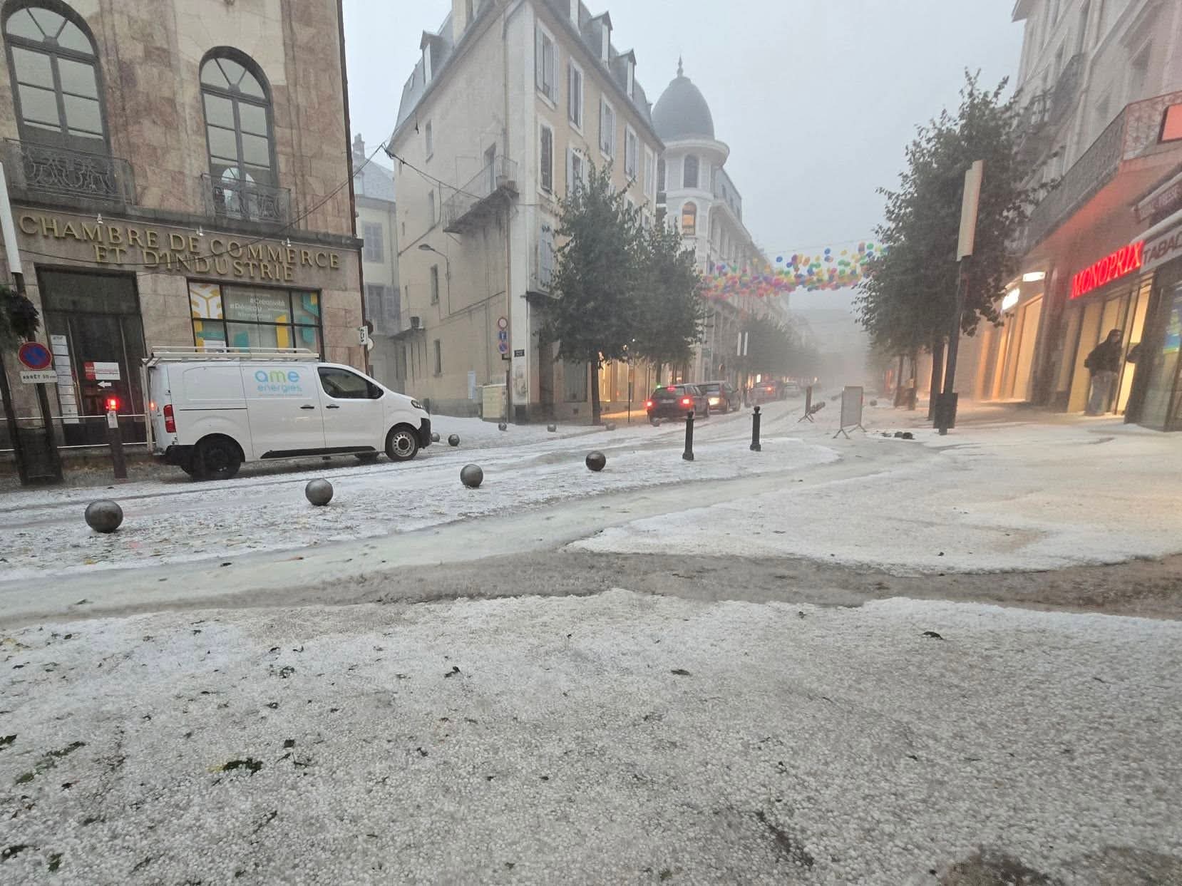 Grandine Francia 4 settembre 