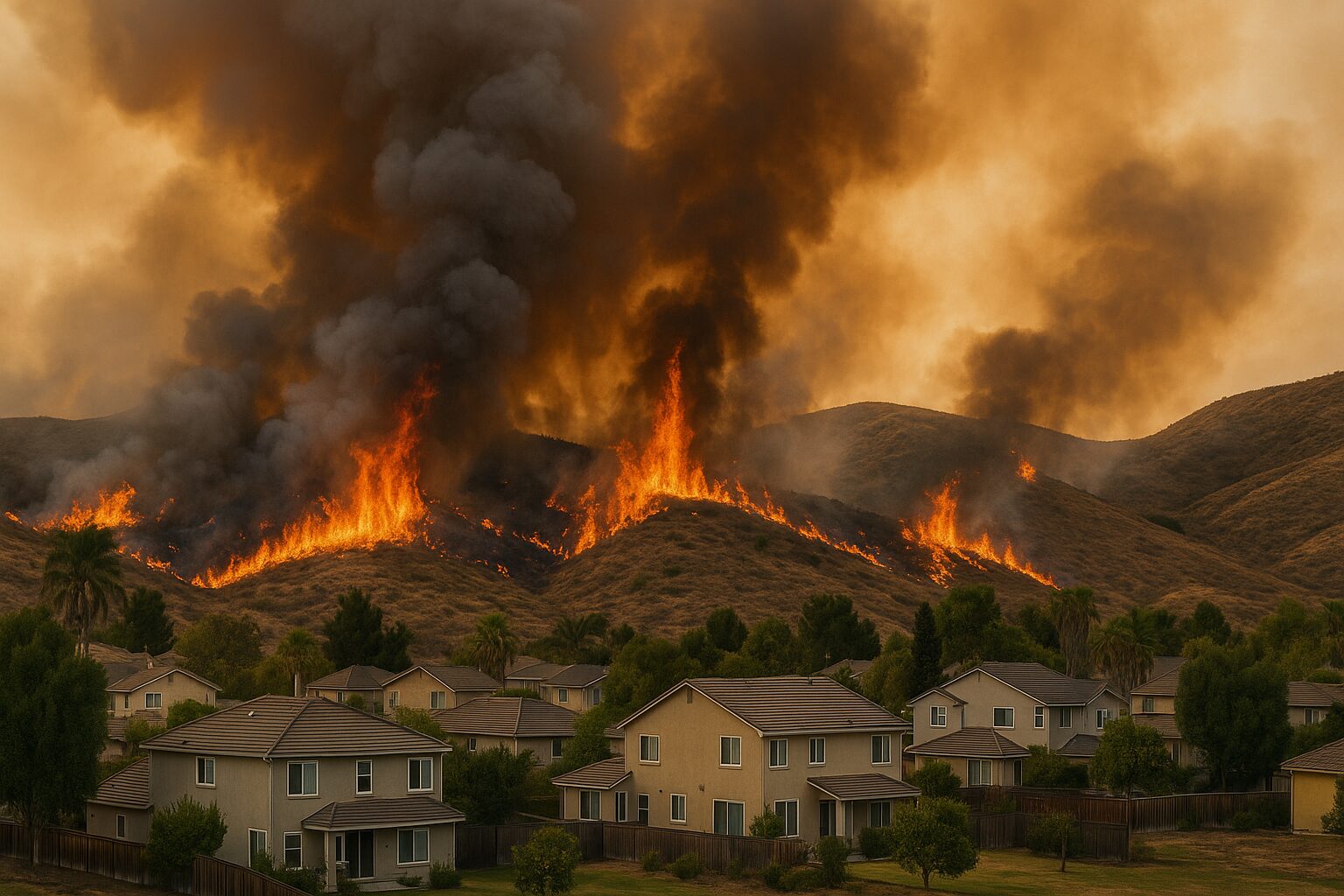 Incendi Usa, nella contea di Riverside ordini di evacuazione: la situazione