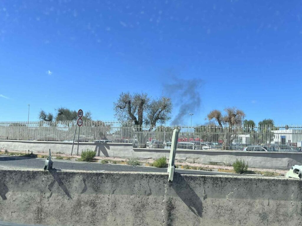 Incendio Bari