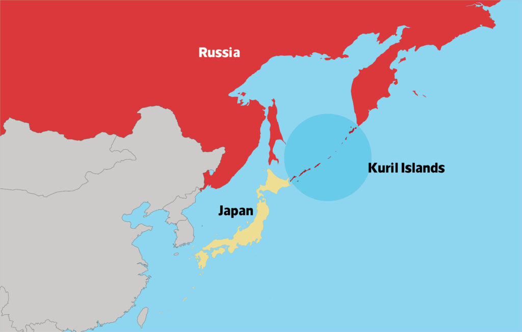 Isole Curili giappone russia