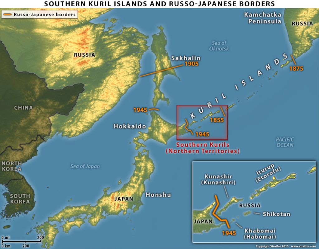 Isole Curili giappone russia