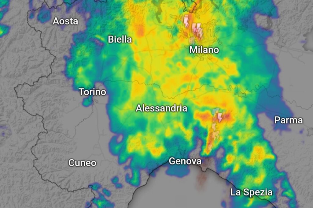 Maltempo Piemonte 22 settembre