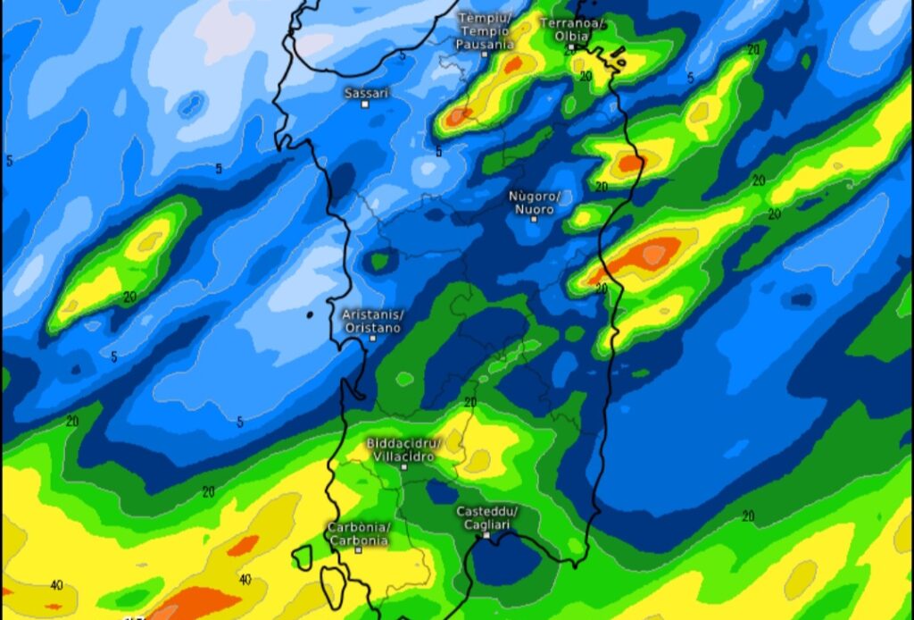 Maltempo Sardegna 9-10 settembre