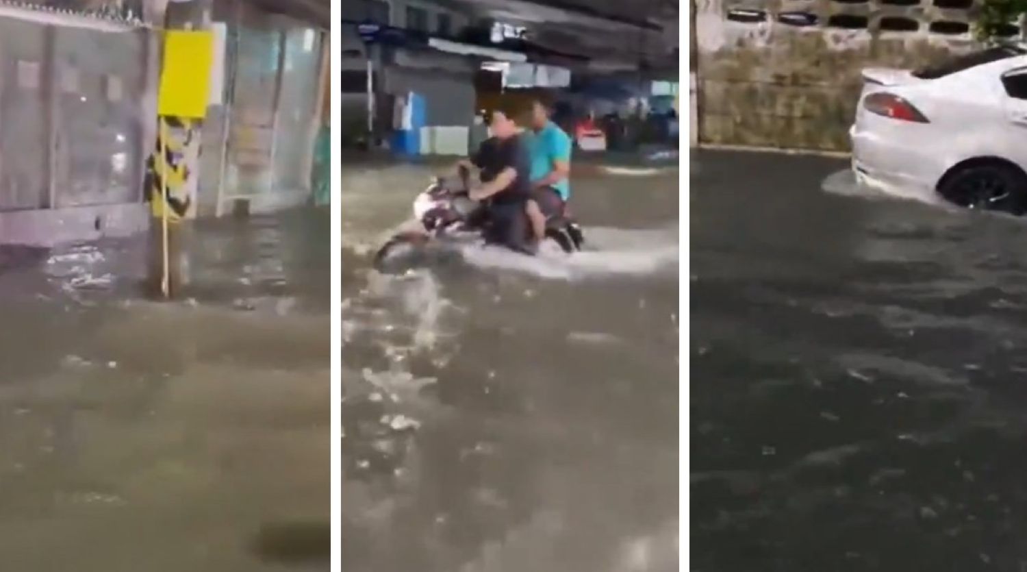 Pattaya sommersa dalle piogge torrenziali: strade allagate e automobilisti intrappolati | VIDEO