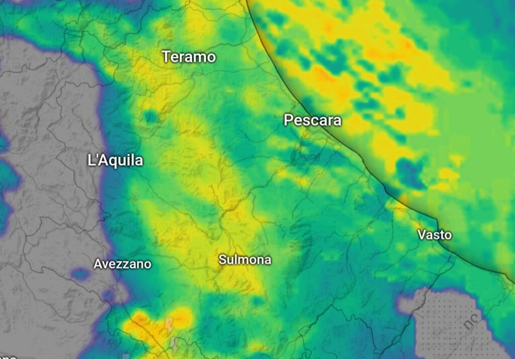 Maltempo Abruzzo 10 settembre