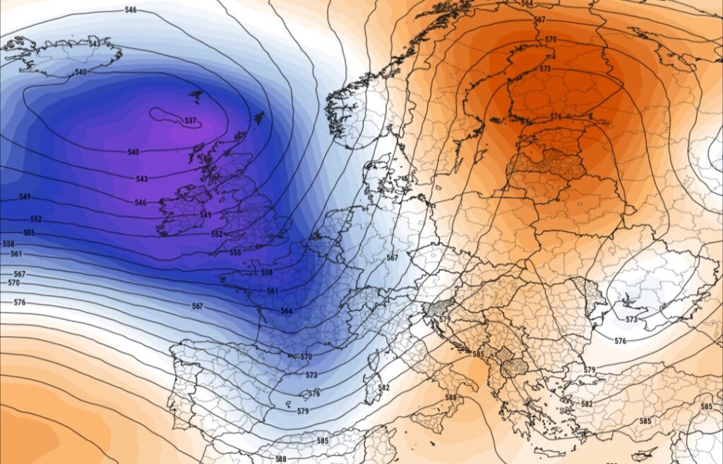 Meteo Francia settimana turbolenta