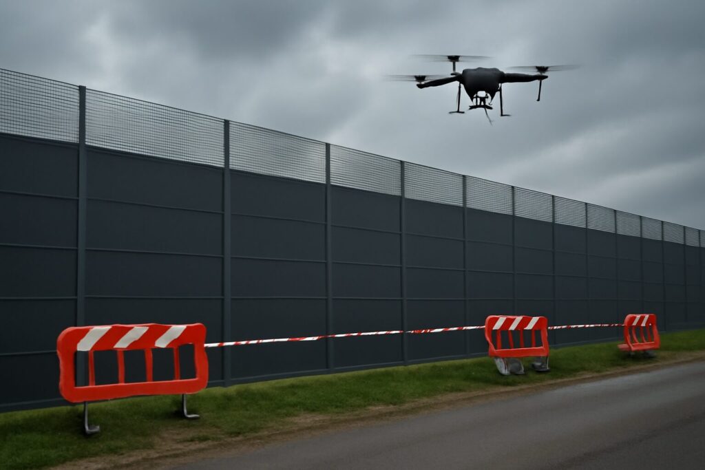 Muro anti-drone