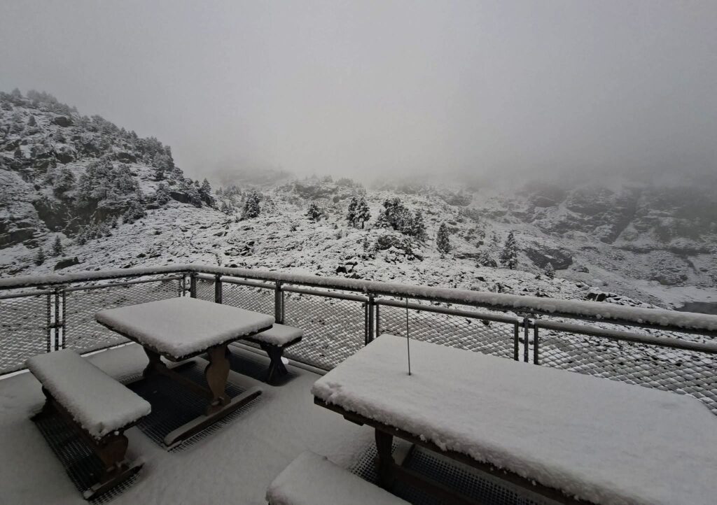 Neve Pirenei 23 settembre