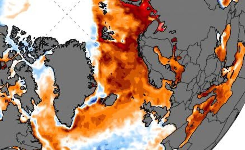 Oceani troppo caldi