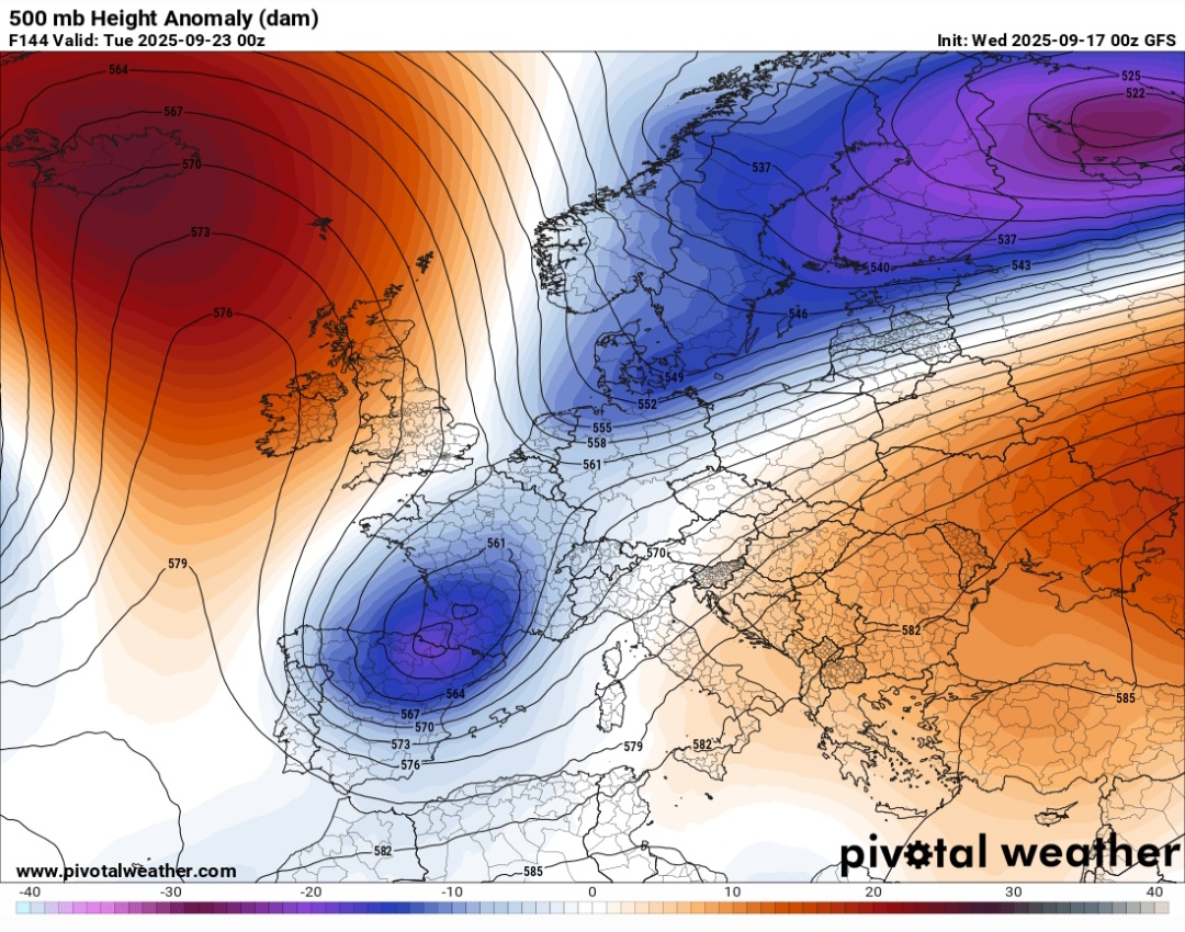Peggioramento meteo Francia