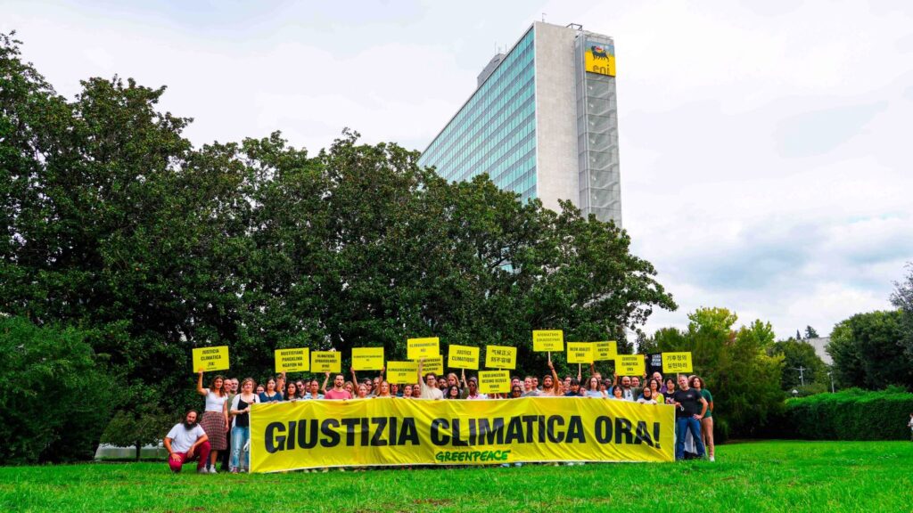 Protesta Greenpeace