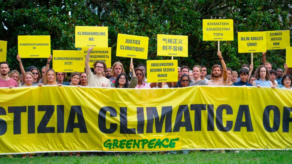 Protesta Greenpeace