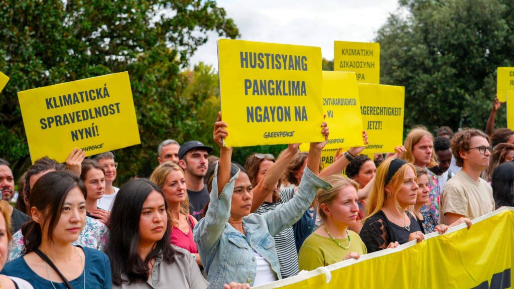 Protesta Greenpeace