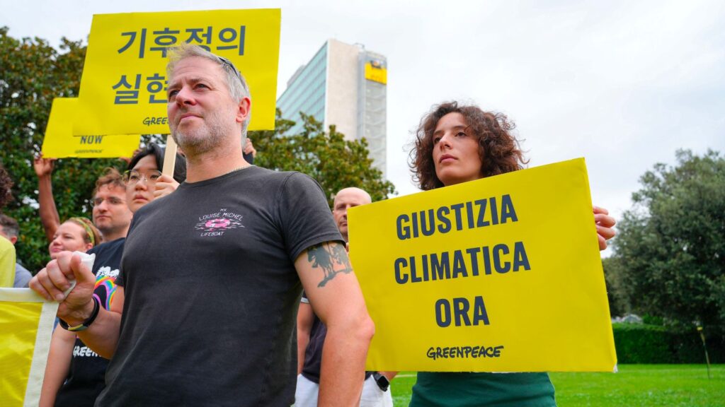 Protesta Greenpeace