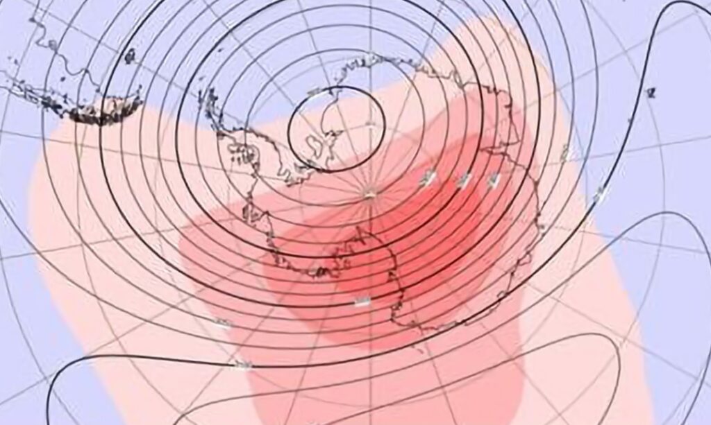 Riscaldamento Stratosferico Antartide