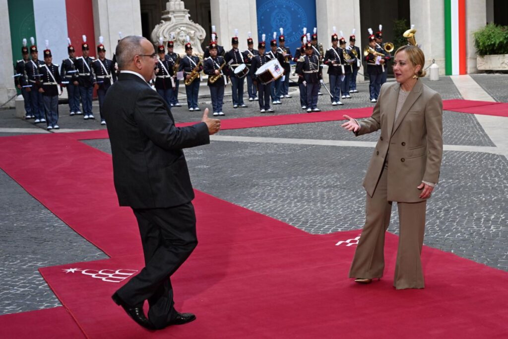 Salman bin Hamad Al Khalifa Giorgia Meloni