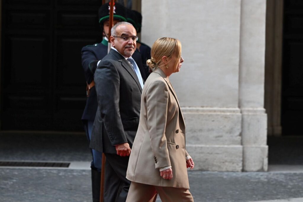 Salman bin Hamad Al Khalifa Giorgia Meloni