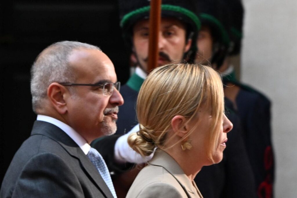 Salman bin Hamad Al Khalifa Giorgia Meloni